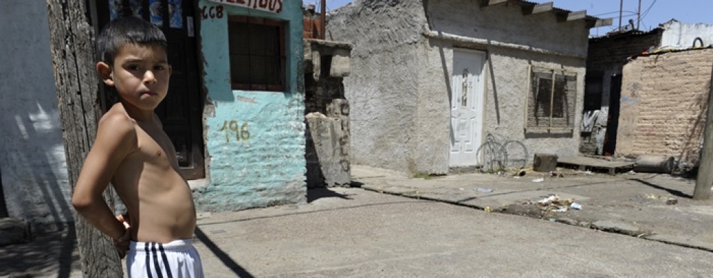 Entre 25% y 32% de nios y nias en Argentina son pobres 