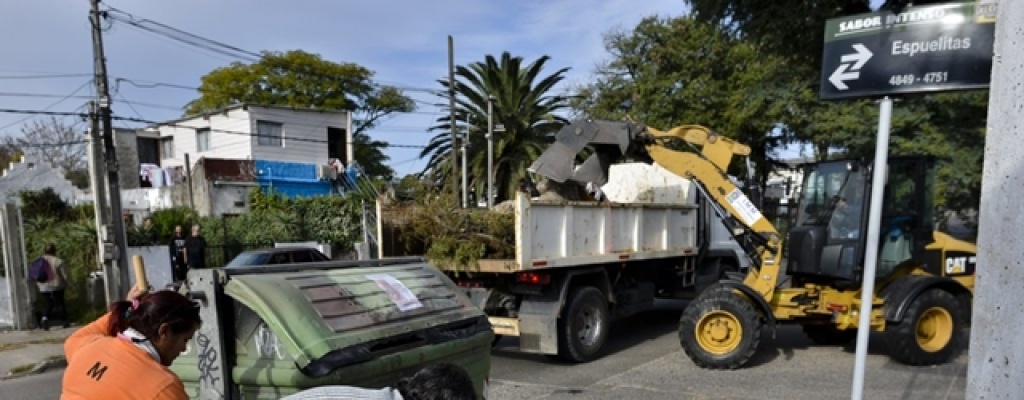 La Intendencia levant 1412 toneladas de basura