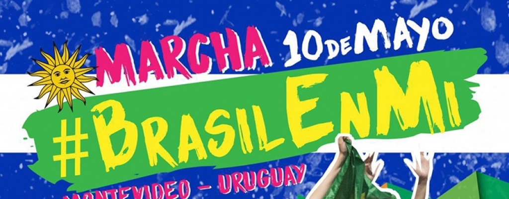 El PIT - CNT y el FA se movilizaron en contra del "intento de golpe de Estado" en Brasil 