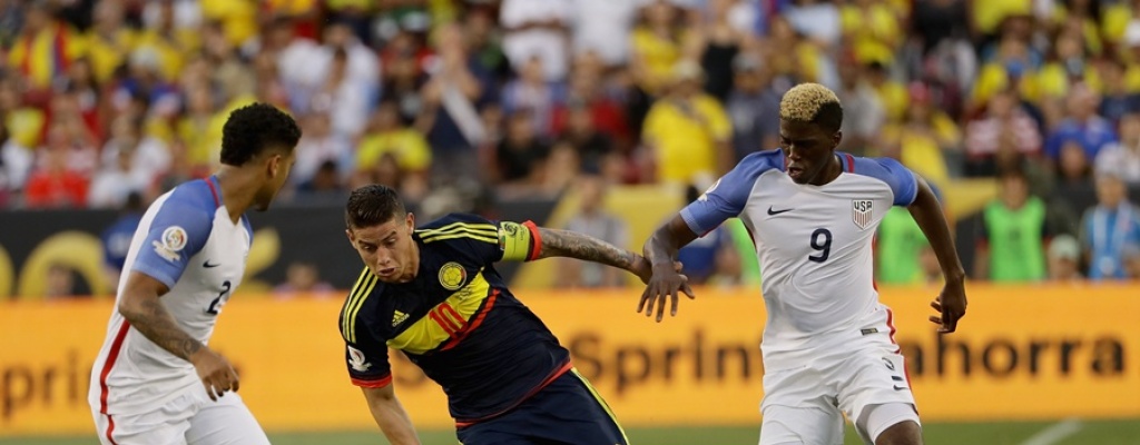 Colombia da una lecci�n al anfitri�n EEUU en apertura de la Copa Am�rica