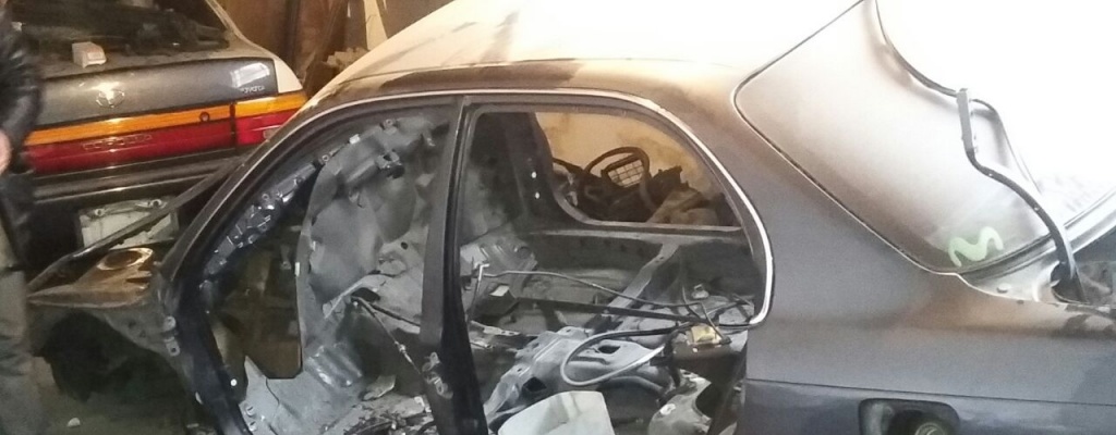 El Ministerio del Interior desbarat� un desarmadero de autos en un parking