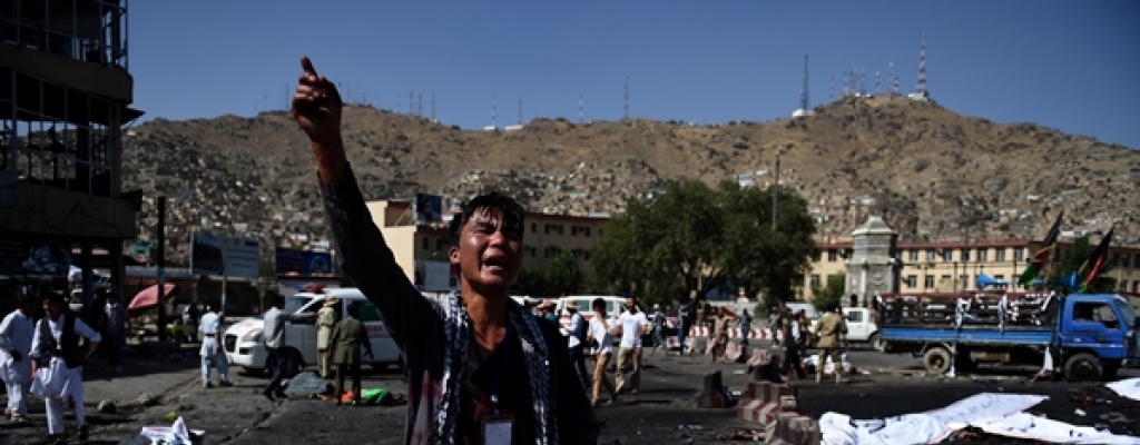 Al menos 20 muertos en atentado contra marcha en Kabul