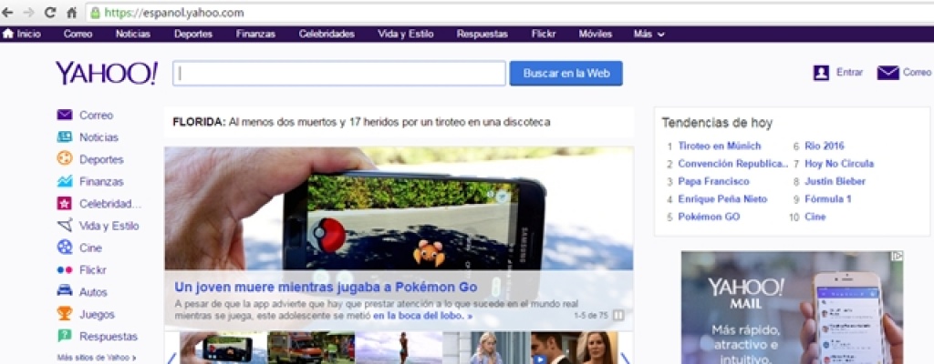 Yahoo! a punto de pasar a manos de Verizon