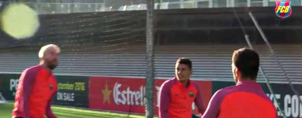 Su�rez y Messi cabeza a cabeza