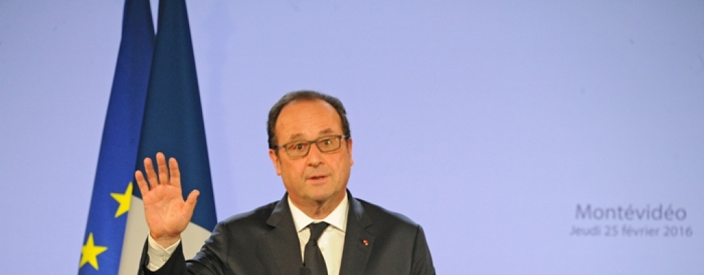 Presidente franc�s ser� recibido por el papa Francisco el mi�rcoles en el Vaticano