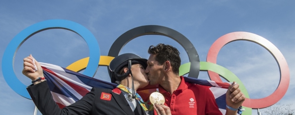 El novio de Dujardin le pide matrimonio justo despu�s de ganar el oro