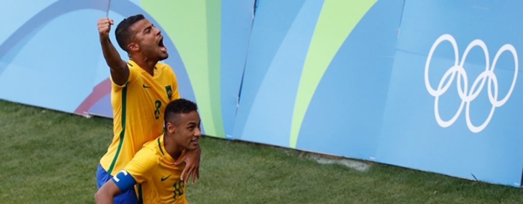 Brasil finalista de Rio-2016 goleando a Honduras con 'jogo bonito'