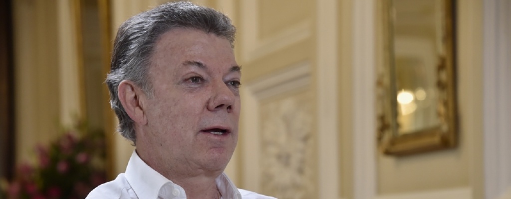 Presidente de Colombia: "es mejor una paz imperfecta que una guerra perfecta" 