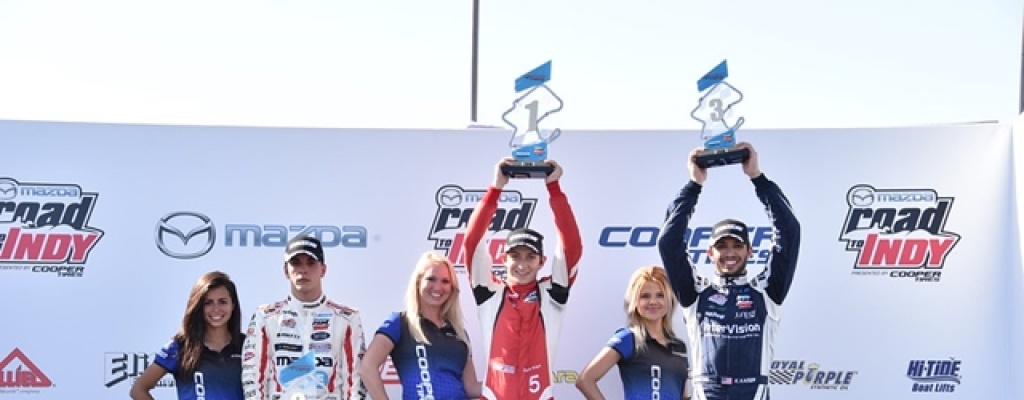Urrutia segundo en IndyLights