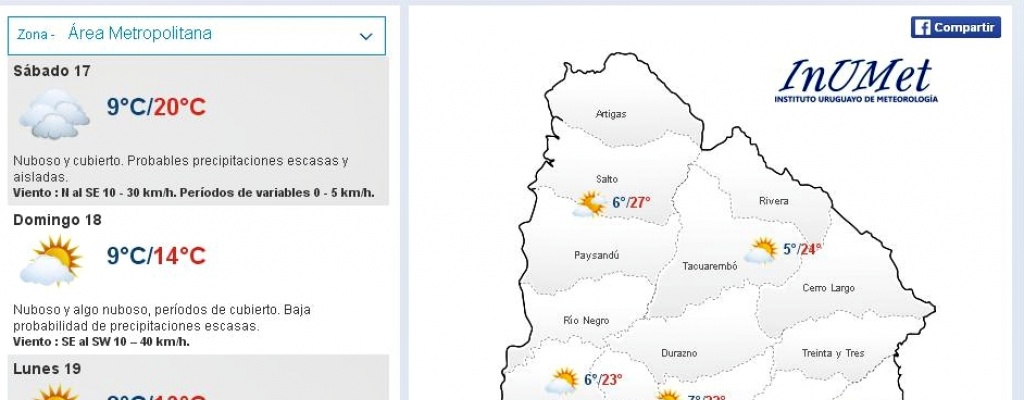 Fin de semana con temperaturas agradables