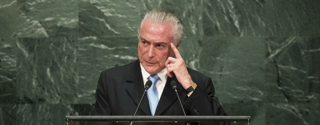 Temer defiende en la ONU la democracia de Brasil y felicita la paz en Colombia