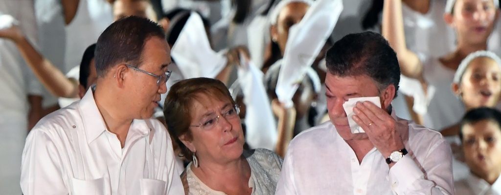 Presidente de Colombia da a guerrilla FARC "la bienvenida a la democracia" 