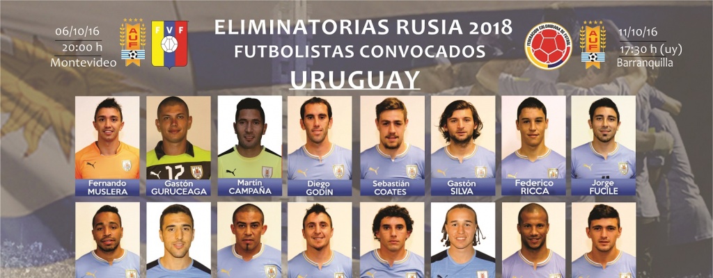 Tabarez convoc� a 23 futbolistas para la doble etapa pre-mundialista