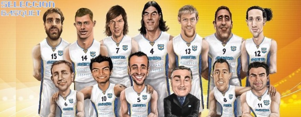 Espa�a le gan� con contundencia a Argentina antes del mundial de B�squetbol