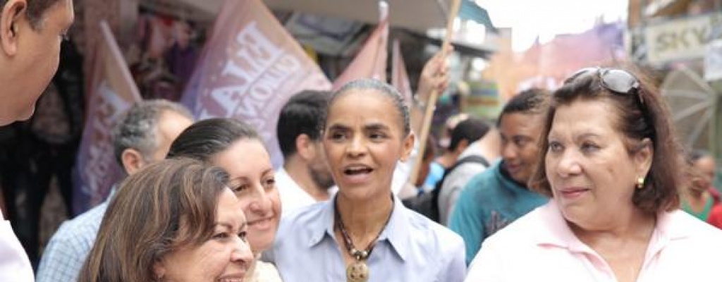  Marina Silva promete atraer inversi�n e impulsar el comercio