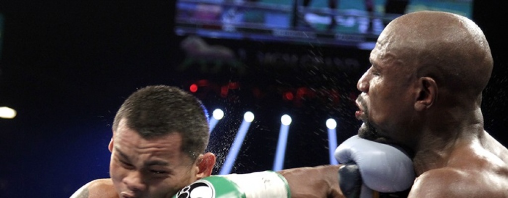 Mayweather le gan� bien a Maidana