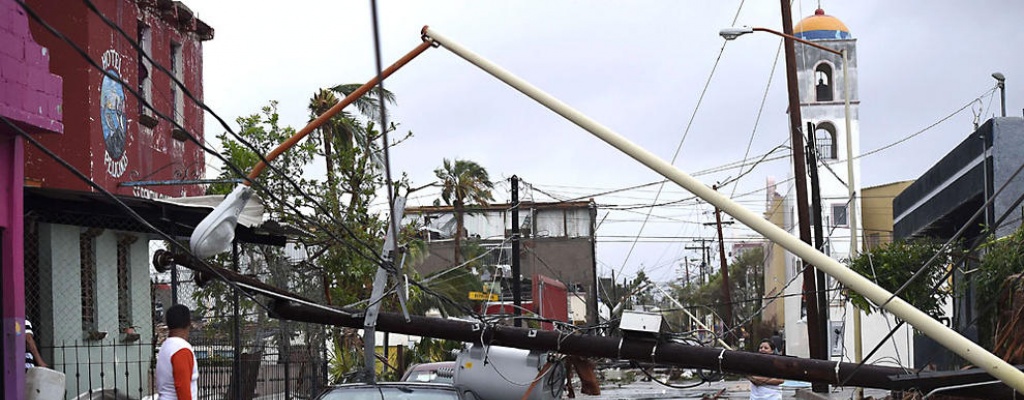 Tormenta tropical Odile amenaza regiones fronterizas de M�xico y EEUU