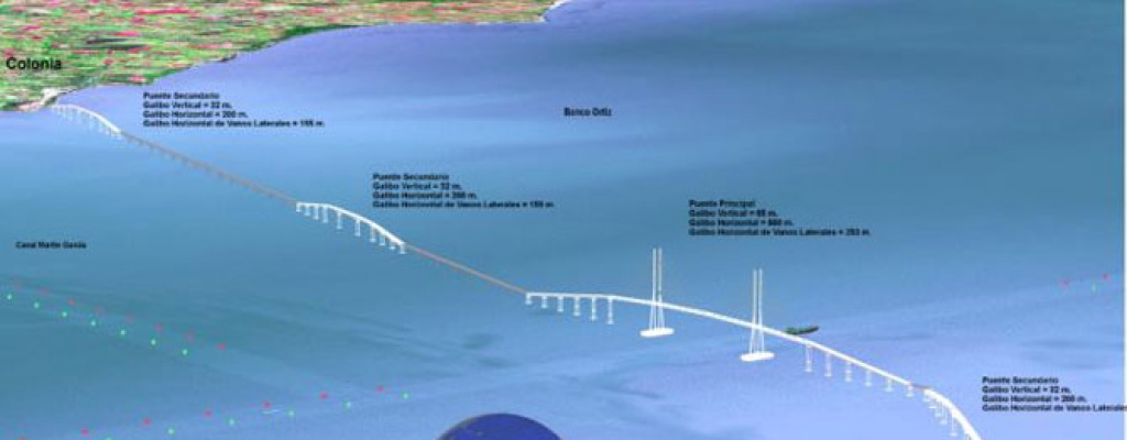 Argentina avanzar� en la construcci�n del Puente Colonia-Buenos Aires 