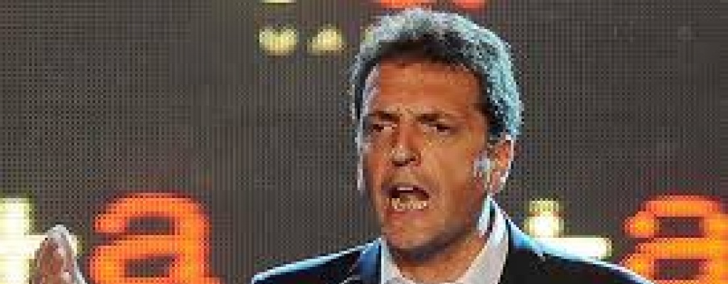 Sergio Massa prometi� "reconstruir" la relaci�n de Argentina y Uruguay