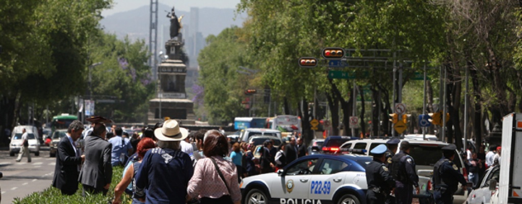 Fuerte sismo de 5,4 grados de magnitud sacude el este de M�xico