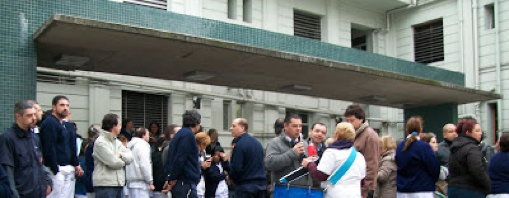 Ocupan el Hospital Espa�ol