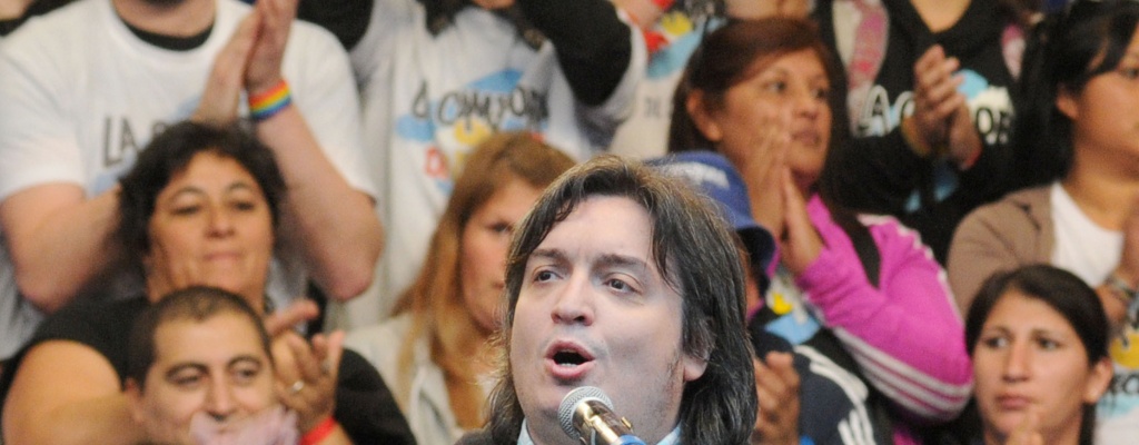 M�ximo Kirchner ser� candidato a intendente de R�o Gallego