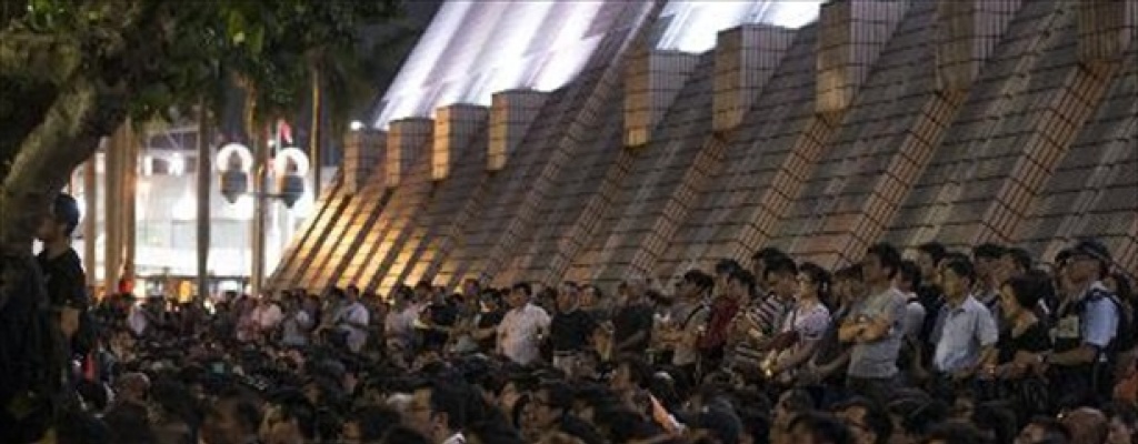Gobierno de Hong Kong ofreci� iniciar di�logo a manifestantes