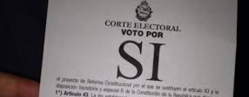 Papeletas del S� ap�crifas no ser�n validadas por la Corte Electoral