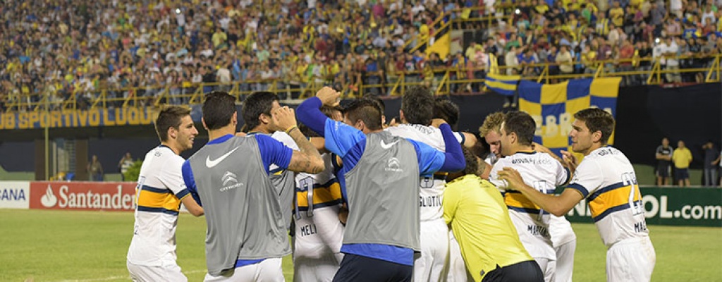 Boca venci� por penales a Capiat� y avanz� en la Sudamericana