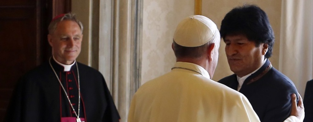 Evo Morales se reunir con el Papa Francisco en "foro de los excluidos" 
