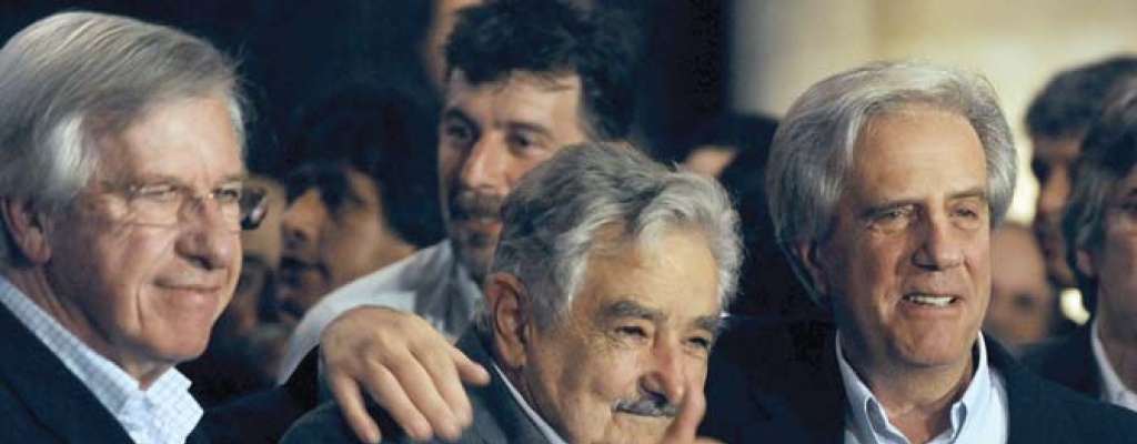 Mujica dijo que "aquellos que nos odian" estn "empezando a sembrar distancias" con Astori y Vzquez