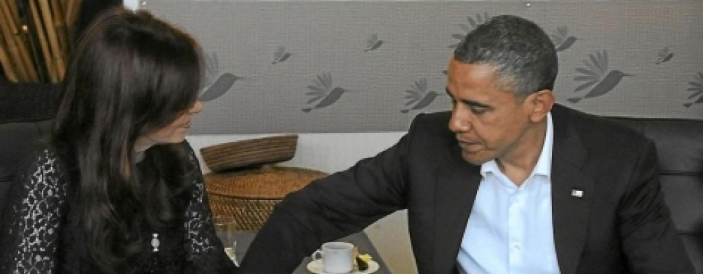 Cristina Fernndez "advirti" a Obama por funcionaria que apoya a fondos "buitres"