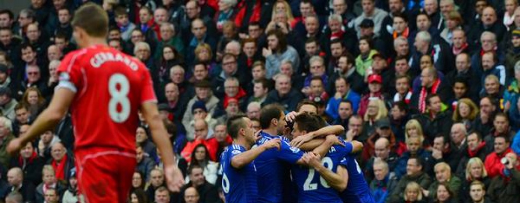Chelsea venci 2-1 al Liverpool y se consolida como lder 