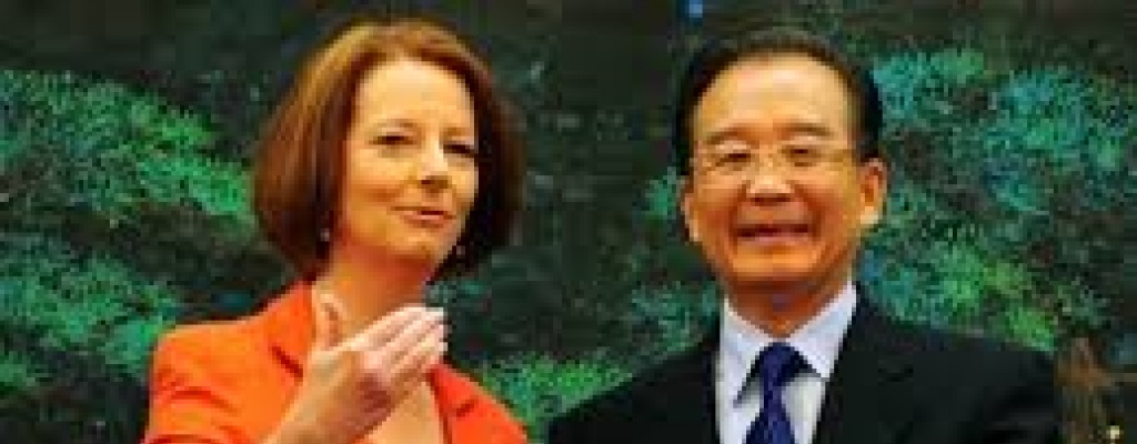 China y Australia firman acuerdo de libre comercio