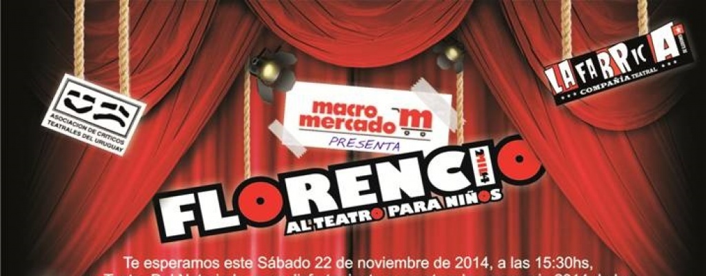Florencio para nios este sbado en el Notariado