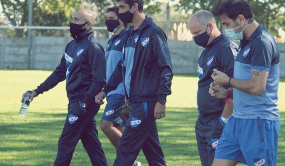 Capuccio ya trabaja en Nacional 