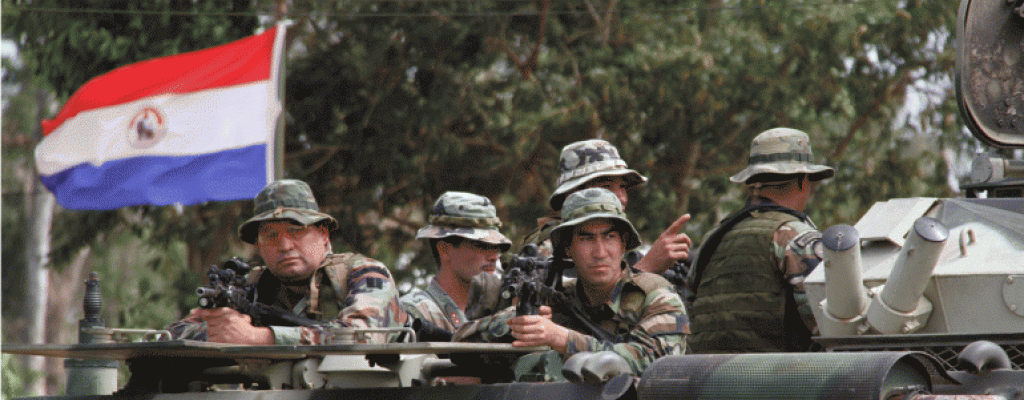 Paraguay: dos muertos al explotar vehculo militar en zona guerrillera