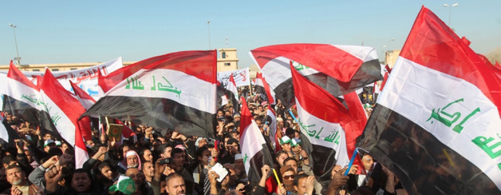 Negra, verde o tricolor, Irak tambin libra una guerra de banderas
