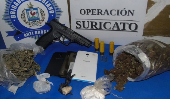 Operaci�n Suricato desbarata cinco bocas de venta de drogas en Soriano