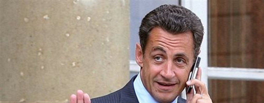 Sarkozy fue electo presidente del partido de derecha francs UMP