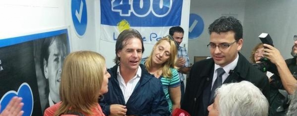 Lacalle Pou manifest que tiene "tranquilidad" por haber mantenido "el tono y la coherencia" durante la campaa