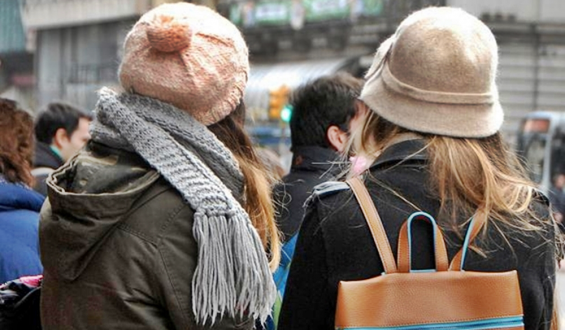 Comenz� la ola de fr�o con la baja de temperaturas anunciada por Inumet