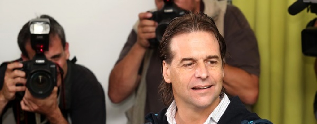 Lacalle Pou consider positiva su campaa y record que comenz con el 4 % dentro del Partido Nacional
