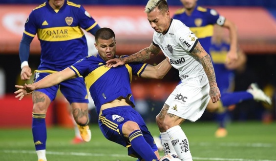 Boca y Atltico Mineiro empatan en un partido parejo y sin emociones