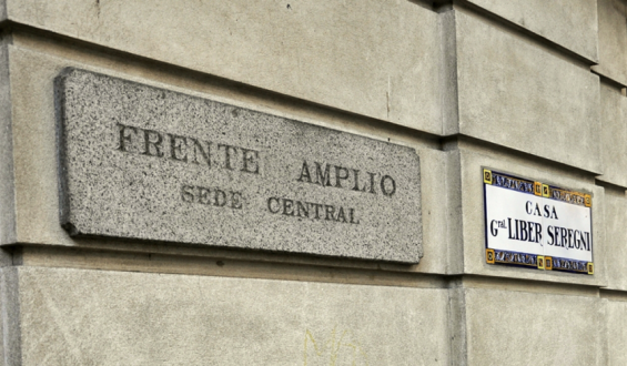 Ricardo Ehrlich asumi� como coordinador del Frente Amplio 