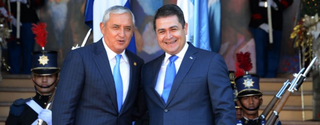 Honduras y Guatemala firman acuerdos contra el crimen organizado