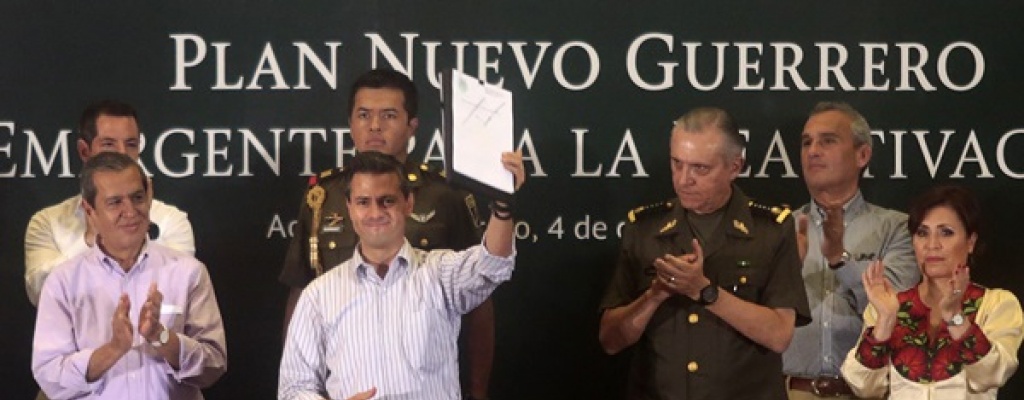 Pea Nieto en Guerrero tras conmocin por jvenes desaparecidos