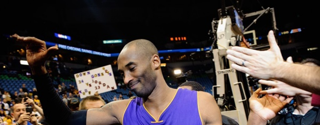 Kobe Bryant super a Jordan como tercer mximo anotador