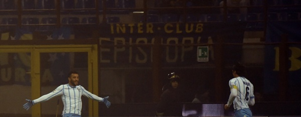 Lazio empat con Inter y ascendi al tercer lugar en Italia
