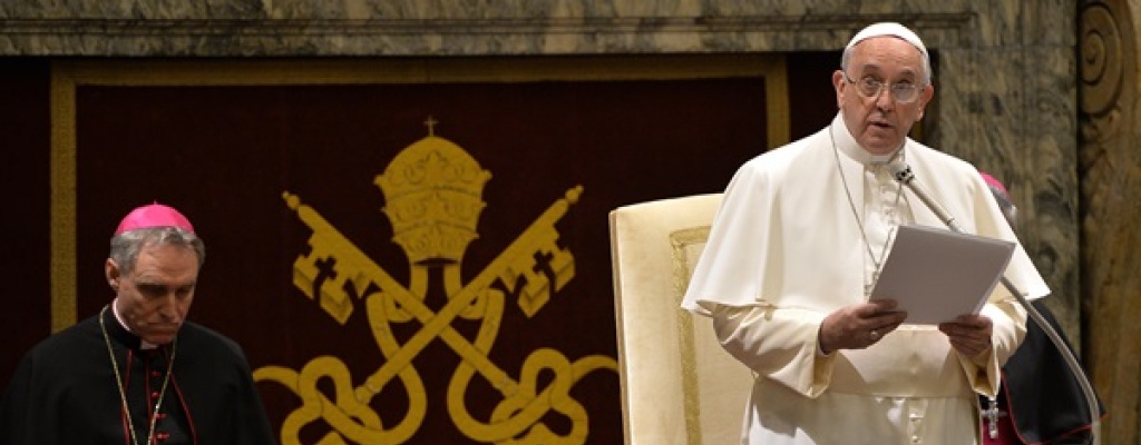 Francisco dijo que la Iglesia sufre de "alzheimer espiritual"